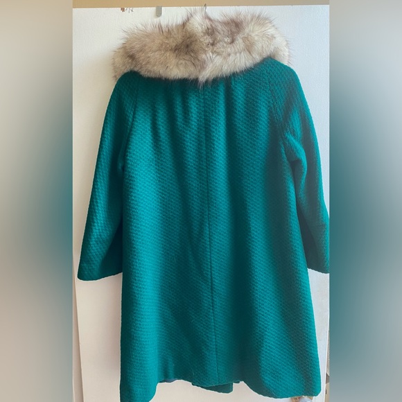 Vintage Wool Fur Jacket - Picture 4 of 4